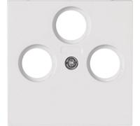 Kopp 373629181 Plaque de commutation et obturateur Blanc