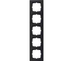 Kopp 402915003 HK07 Cadre de Finition 5 Prises Anthracite