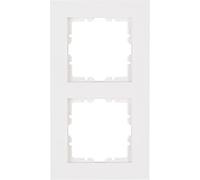 Kopp, 406929008 HK07 Lot de 10 cadres de finition double Blanc pur