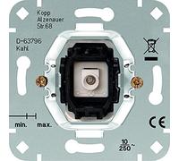 Kopp 50470000 Lot de 10 interrupteurs avec borne N et lampe néon