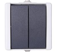 Kopp 540556009 1 pièce Gamme d'interrupteurs pour pièce humide complet Interrupteur pour gamme proAQA gris 1 pc(s)