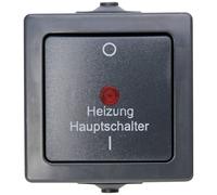 Kopp 565315003 Gamme d'interrupteurs pour pièce humide Nautic anthracite 1 pc(s)