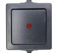 Kopp 566615003 Gamme dinterrupteurs pour pièce humide Nautic anthracite 1 pc(s)