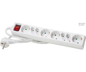 Kopp 8-Way Socket Switch Arctic White Edge - 129502003 [10 Pieces]