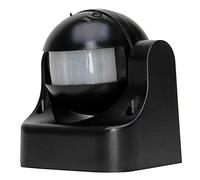 Kopp 821915015 INFRAcontrol Détecteur de mouvement, Capteur Infrarouge 3D 180° AP IP44 Noir