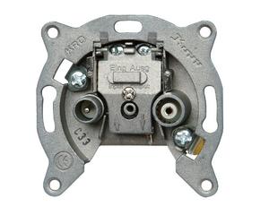 Kopp 923900180 Paris Culot pour prise d'antenne TV/RF