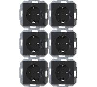 Kopp 943015055 Athenis Prise de sécurité pack économique, Anthracite