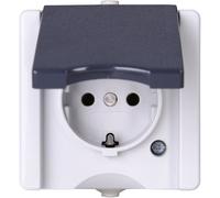 Kopp 947456005 simple Gamme d'interrupteurs pour pièce humide complet Prise