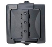 Kopp Antivol à Combinaison Nautic 955015016 - Prise verrouillable pour pièces humides - Anthracite