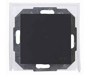 Kopp Athenis 699315087 Interrupteur encastré pour pièces humides Anthracite