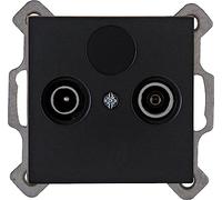 Kopp Athenis 941250083 Prise TV/RF Noir Mat