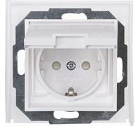 Kopp Athenis 954029085 Prise de Contact encastrée pour pièce Humide Blanc Pur