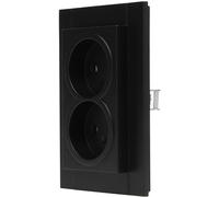 Kopp Athenis BL-M prise sans terre 2x, noir mat, 950050083