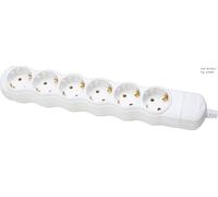 Kopp Bloc de prises blanc 6 prises sans cordon - 129401009 [5 pièces]