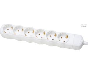 Kopp Bloc de prises blanc 6 prises sans cordon - 129401009 [5 pièces]