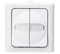 Kopp Blue Electric 560502004 Lot de 5 interrupteurs série Blanc arctique