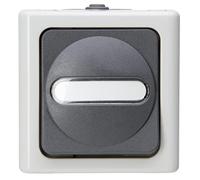 Kopp Blue Electric 561456001 Lot de 5 interrupteurs de rechange Gris