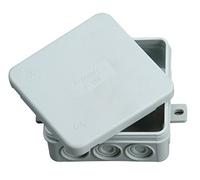 Kopp Boîte de dérivation en saillie pour locaux humides 85x85x40 mm, blanc, 347104001