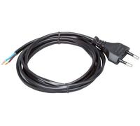 Kopp Câble d'alimentation Euro 0,75 mm² 2 m Noir