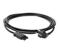 Kopp Câble de Contact de Protection, 4 m, Compatible avec système de Prise GST, Couleur : Noir, 226404040