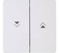 Kopp Cache Interrupteur pour stores, Bouton-poussoir pour stores HK05 blanc arctique 334488000 1 pc(s)