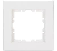 Kopp Cadre de finition 1p. HK07r-blanc 402129000, Bouton + interrupteur, Blanc