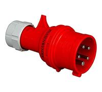 Kopp CEE-fiche rouge avec inverseur de phase 5 pôles, 16 A, 179100004
