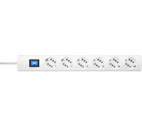 Kopp DuoVersal Plus Cordon Central 6-12V Avec Interrupteur Blanc - 234102006