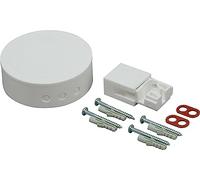 Kopp Garniture de dérivation- Baldaquin, suspension de luminaire et matériel de fixation, blanc, 342017089