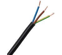 Kopp H05 VV-F 3G Conduite de Tuyau, 1 mm², 152405849, Noir