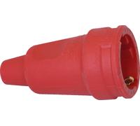 Kopp Heavy Duty Red Rubber Contrast Plug - 180912005 [10 pièces]
