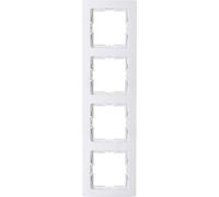 Kopp HK05 Cadre de finition pour installation verticale horizontale quadruple
