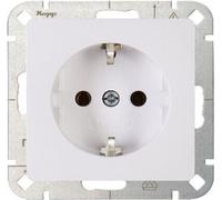 Kopp HK05 Prise de courant de sécurité simple 16A blanc arctique