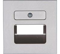 Kopp HK07 - Cache UAE, sortie oblique, 1-2 connexions, couleur acier, lot de 5, 371747005