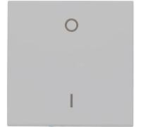 Kopp HK07 Lot de 5 bascules à bascule 2 pôles Gris mat