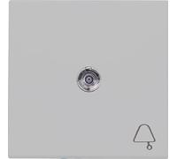 Kopp HK07 Lot de 5 bascules à bascule avec lentille et symbole de cloche Gris mat