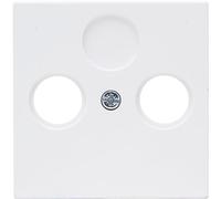 Kopp HK07 Lot de 5 cache-antenne TV/RF Blanc arctique mat