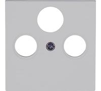 Kopp HK07 Lot de 5 caches d'antenne TV/RF/SAT Gris mat