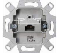 Kopp Insert CAT6 1×8, blindé, adapté à la section des câbles d'alimentation AWG 22 et 23 (114401007)