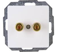 Kopp Insert Prise pour haut-parleur HK05 blanc arctique 921502009 1 pc(s)