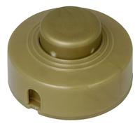 Kopp Interrupteur à pédale avec décharge de Traction Or 1 x Off/on 2 A 1 pc(s), 191807084
