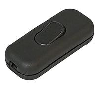 Kopp Interrupteur intermédiaire à Cordon 1 pôle 250 V 6 A Noir 191305087