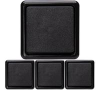 KOPP Interrupteur va-et-vient en saillie standard, noir, universel, 10 A, 250 V, 513605008 (Lot de 4)