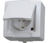 Kopp Nautic 107802006 Prise protégée avec Couvercle et Touch de Protection renforcée pour Les espaces humides