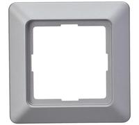 Kopp Plaque de finition 1 compartiment en acier avec interrupteur