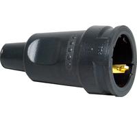 Kopp RA Rubber Plug With Bend Attachment Black - 180416066 [10 Pieces]