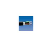 Câble souterrain Kopp 157425044 NYY-J 5 G 1.5 mm² noir 25 m