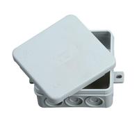 Kopp Boîte de dérivation en saillie pour locaux humides 85x85x40 mm, blanc, 347104001