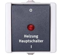 KOPP SB Interrupteur à bascule 2p Ko gr mt PRO AQA AP IP44 1f