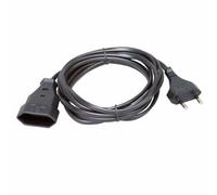 KOPP SB Rallonge EURO 3m 2x0,75qmm PVC sw